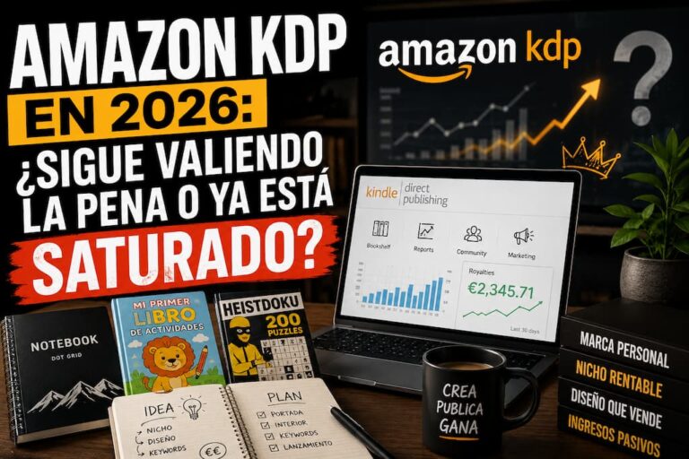 Amazon KDP es Rentable 2026
