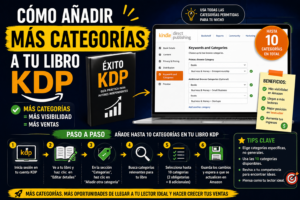 añadir categorías KDP