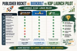 Publisher Rocket vs BookBolt vs KDP Launch Pilot (2026)