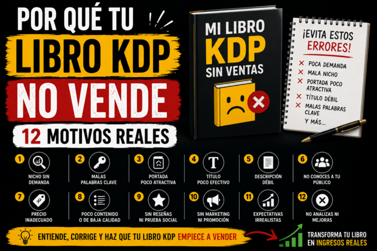 libro KDP no vende