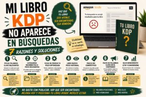 mi libro KDP no aparece en búsquedas