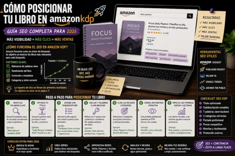 posicionar libro Amazon KDP